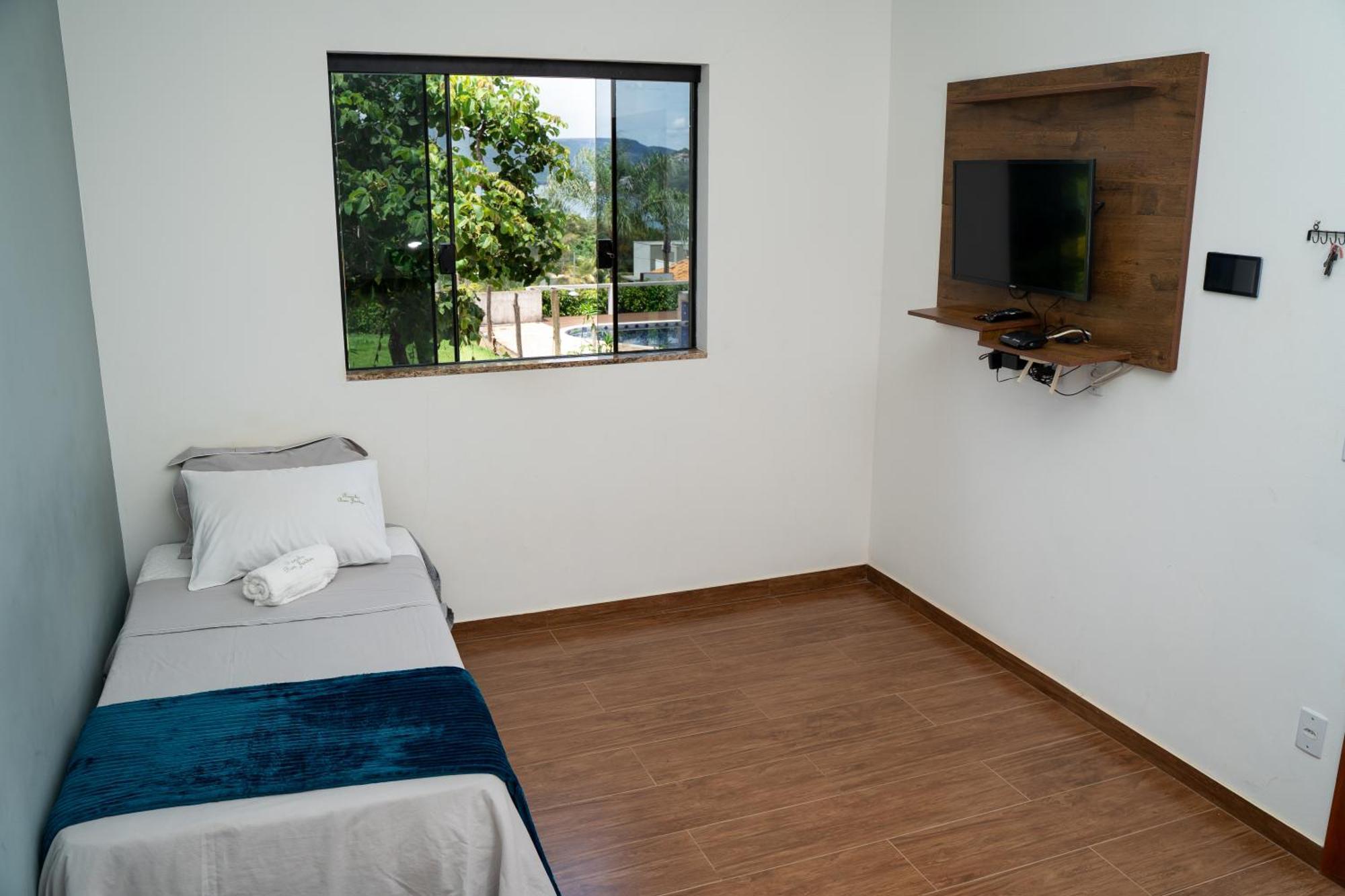 Casa Com Piscina Vista Para Lago, 03 Quartos Confortaveis Capitólio Εξωτερικό φωτογραφία